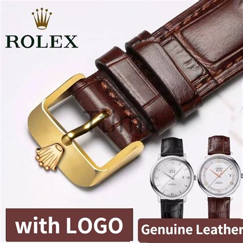 rolex leather goods|authentic rolex leather watch bands.